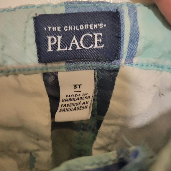 Blue Plaid Toddler Boys Shorts (2 Pair) Size 3T by The Children's Place - Picture 12 of 12